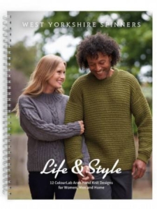 West Yorkshire Spinners  ColourLab Aran Life & Style Pattern Book