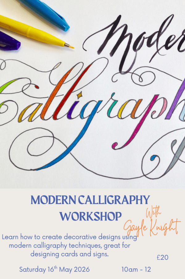 Modern Calligraphy Workshop – Clark Craft Products