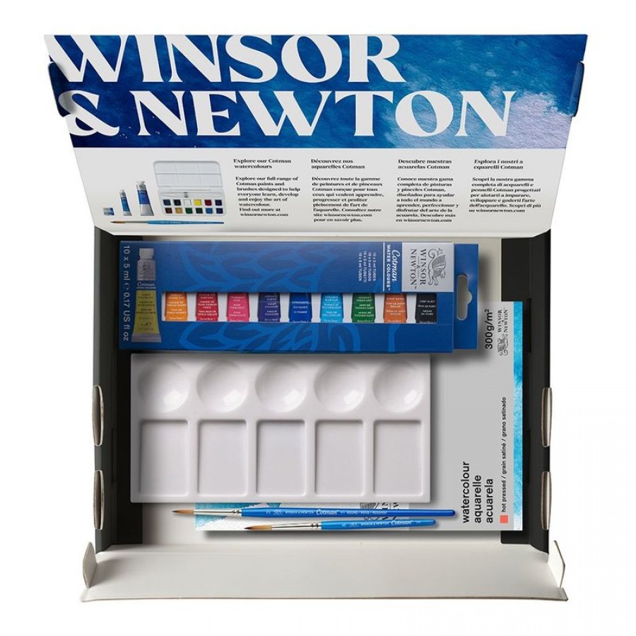 Winsor & Newton Watercolour Essentials 14 piece