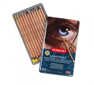 Derwent Lightfast Pencils Tin of 12