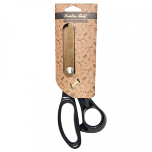 Hemline Gold Premium Brushed Gold Pinking Shears (23.5cm / 9.25")