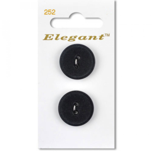 Sirdar Elegant Buttons - Black 22mm