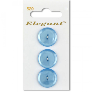 Sirdar Elegant Buttons - Light Blue  19mm