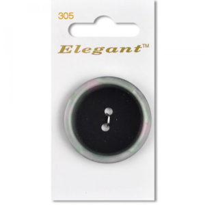 Sirdar Elegant Buttons - Black 38mm