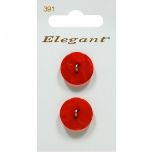 Sirdar Elegant Buttons - Orange 2-HL 16mm