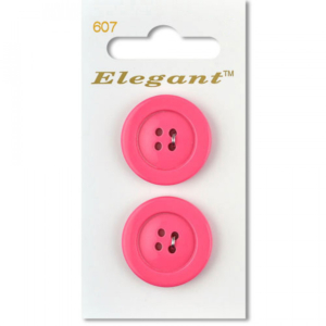Sirdar Elegant Buttons - Pink 25mm