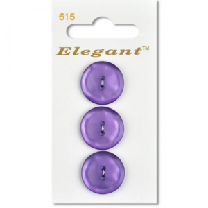 Sirdar Elegant Buttons - Violet 19mm