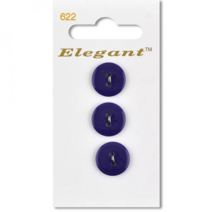 Sirdar Elegant Buttons - Deep Purple 2-HL 16mm