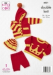 King Cole Pattern 6021