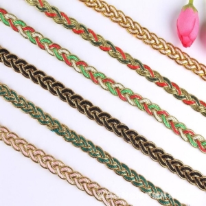 Plaited Braid 1cm SOLD BY THE METRE