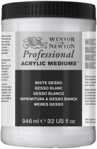 Winsor & Newton Artists' Acrylic White Gesso 946ml