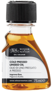Winsor & Newton Cold Pressed Linseed Oil 75ml