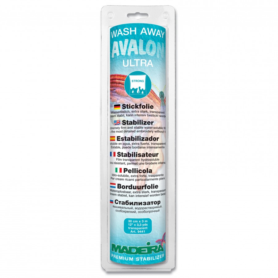 Wash Away Avalon Ultra Water Soluble Film By The Metre