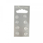 King Cole Fish-Eye Buttons - Clear (Small)