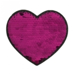 Motif Cerise Sequin Heart