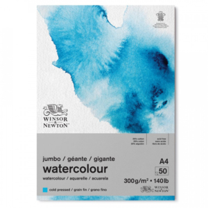 Winsor & Newton Watercolour Jumbo Gummed Pad 140lb/300gsm