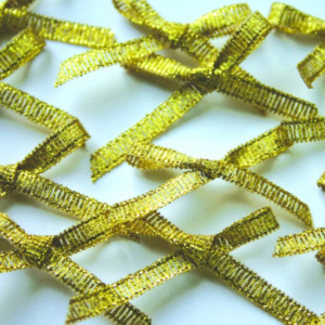 Paper Cellar Embellishments - Gold Bows