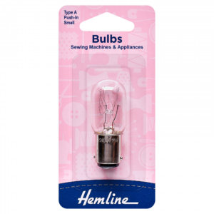 Hemline Sewing Machine Bulb: Bayonet: Small