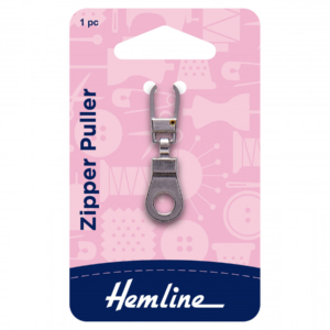 Hemline Zipper Puller - Ring - Silver