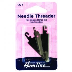Hemline Steel Metal Needle Threaders