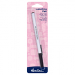 Hemline Permanent Laundry Labelling Pen - Black Ball Point
