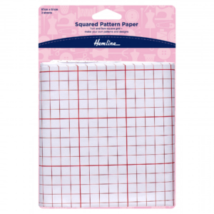 Hemline Square Lined Tracing Paper 61cm x 86cm