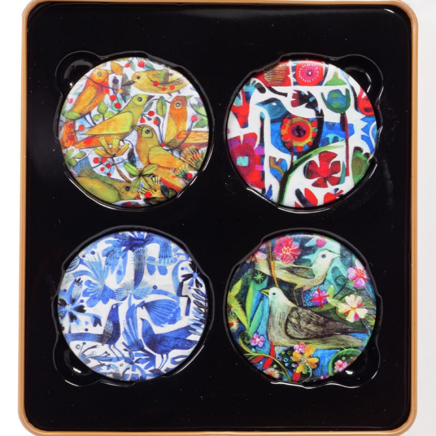 PATTERN WEIGHTS "Birds in Nature" 4PCS