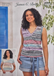 James C. Brett Intermediate Knit JB965