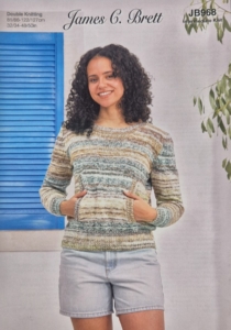 James C. Brett Intermediate Knit JB968