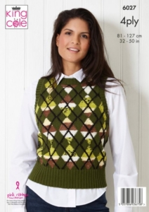 King Cole Pattern 6027