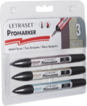 Letraset ProMarker Set of 3 Muted Tones