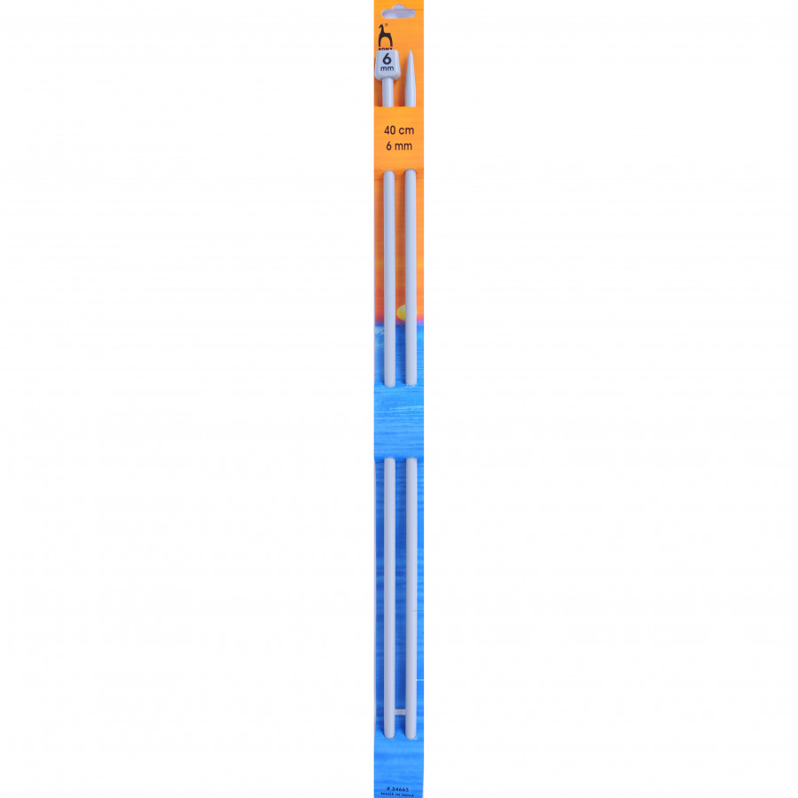 Pony Classic Single Pointed Knitting Pins Pair 40cm - Image 10