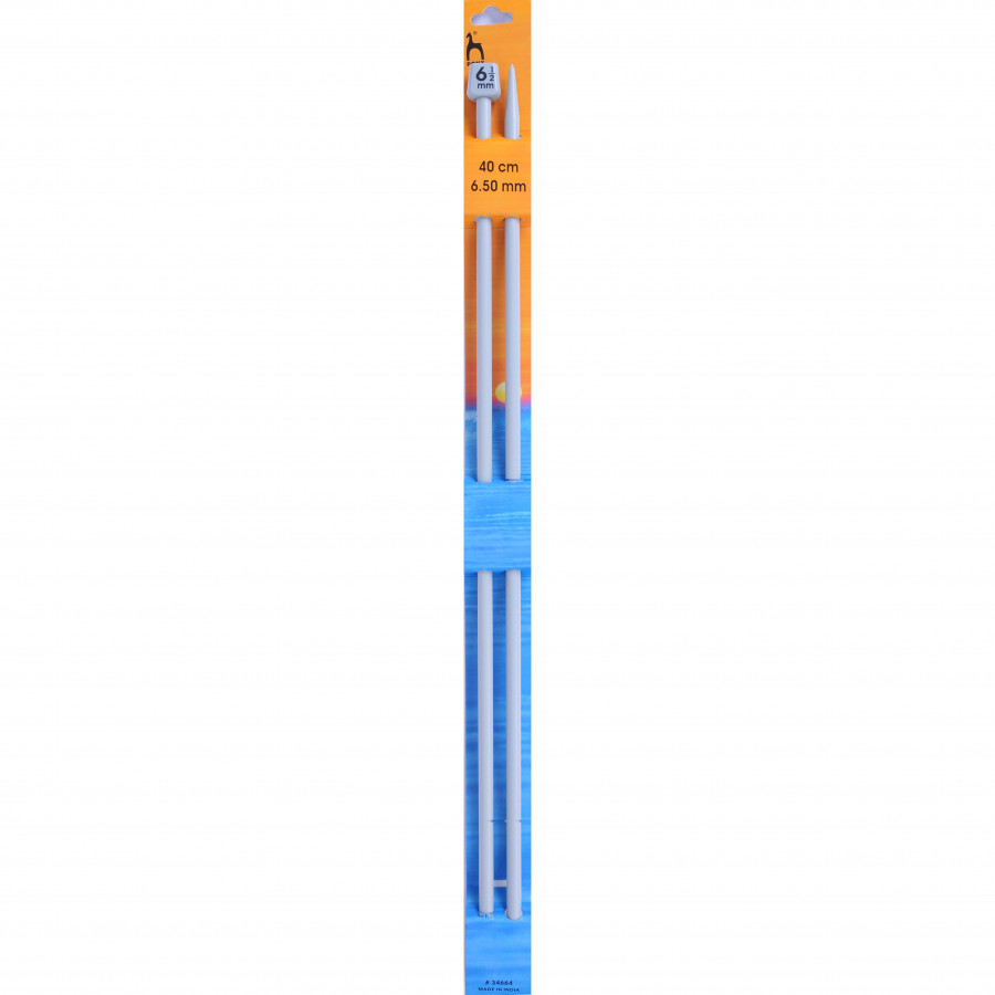 Pony Classic Single Pointed Knitting Pins Pair 40cm - Image 11