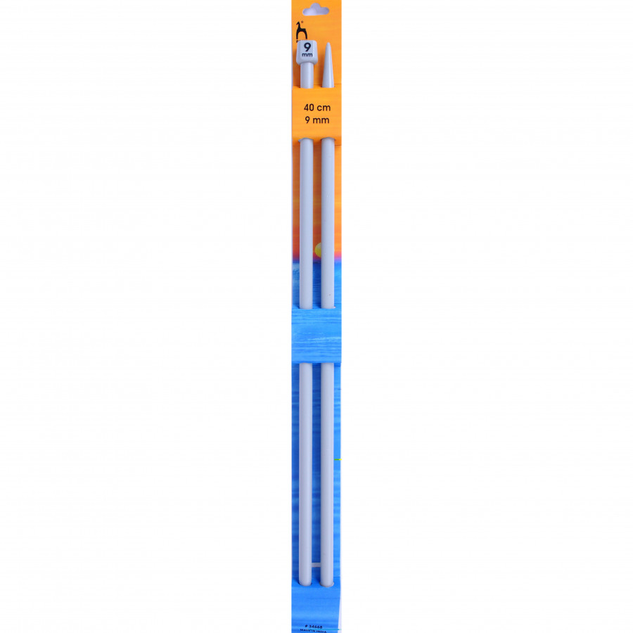 Pony Classic Single Pointed Knitting Pins Pair 40cm - Image 15