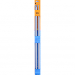 Pony Classic Single Pointed Knitting Pins Pair 40cm