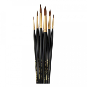 Pro Arte Sablene Brush Wallet Set - Rounds