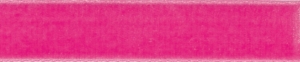 Ribbon Shocking Pink Velvet 36mm Sold By The Metre