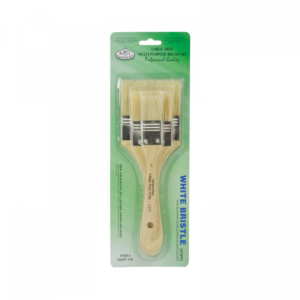 Royal & Langnickel Large Area Brush Set - White Bristle (Stiff)