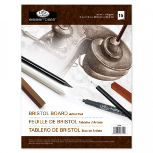 Essentials Bristol Board Artist Pad 9" x 12"