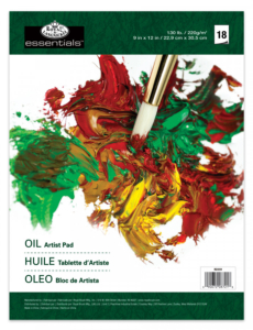 Essentials Oil Artist Pad 9" x 12"