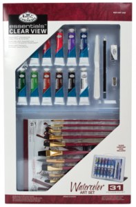 Royal & Langnickel Essentials Clear View Watercolour Art Set