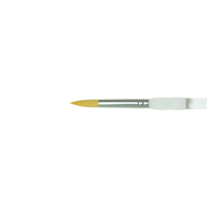 Royal Brush Soft Grip Gold Taklon Brush - Round