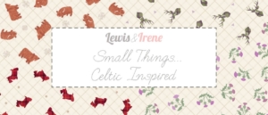 Lewis & Irene Small Things Celtic Inspired Scottie Dog Sold By The Metre