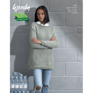 Wendy Sweater Knitting Pattern 7002