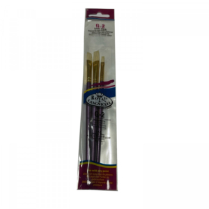 Royal & Langnickel White Bristle Brushes Value Pack of 3