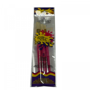 Royal & Langnickel White Bristle Stencil Brushes Value Pack of 3