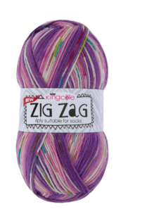 King Cole Zig Zag Sock Yarn