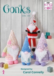 King Cole Gonks Knitting Pattern Book One