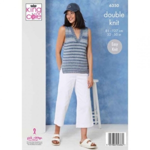 King Cole Knitting Pattern 6350