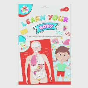Kids Create Learn Your Body Workbook